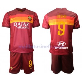 Maillot de Foot AS Roma Edin Dzeko 9 Domicile 2020-21 - Enfant